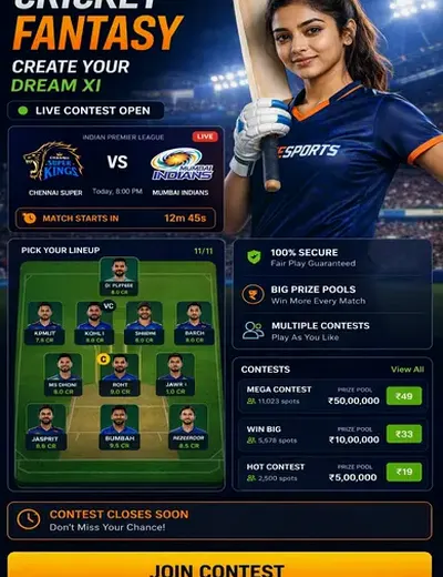 LuckX (luckx) fantasy cricket & matchday visual 3